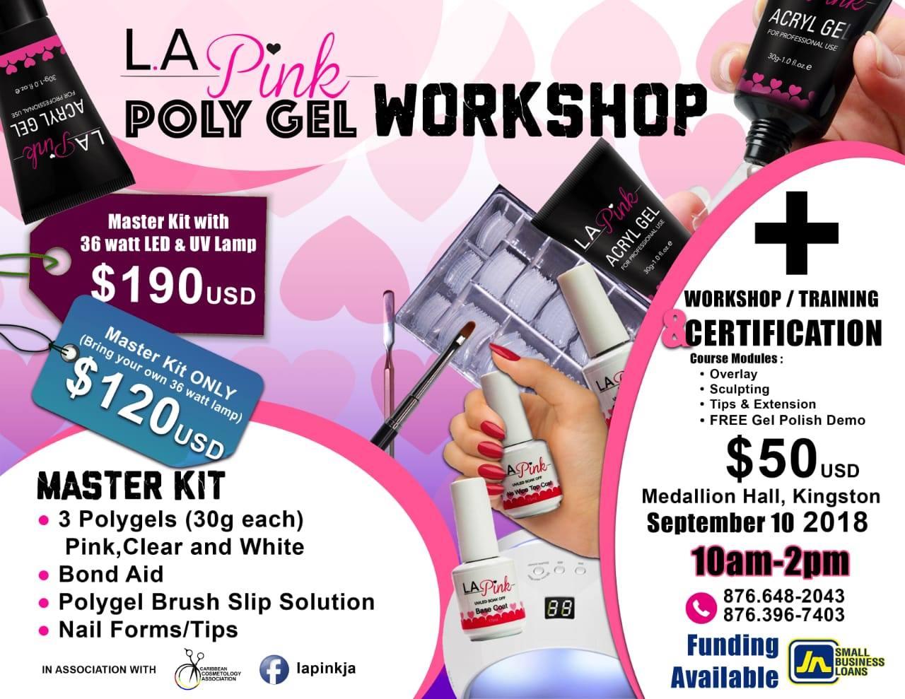 L.A Pink Poly Workshop