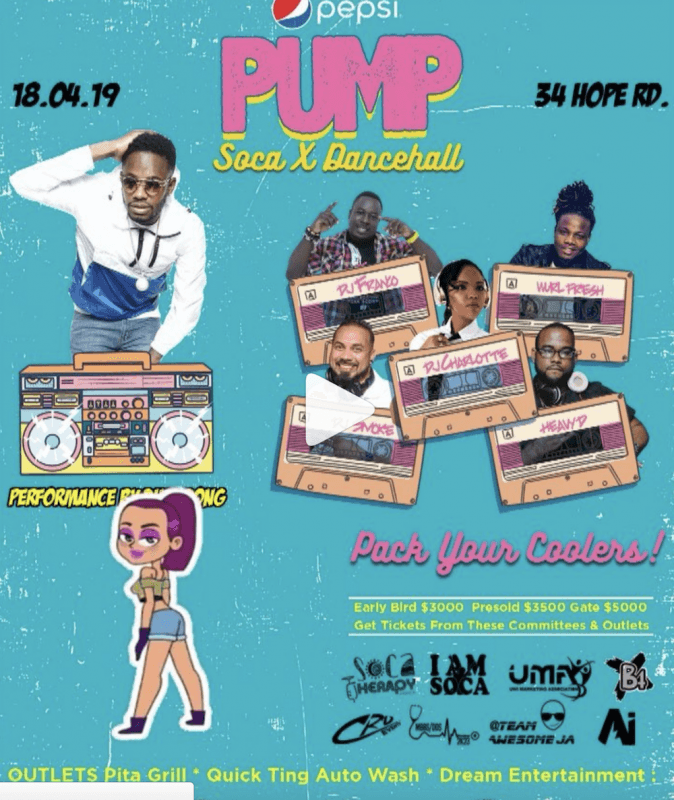 Pump: Soca & Dancehall