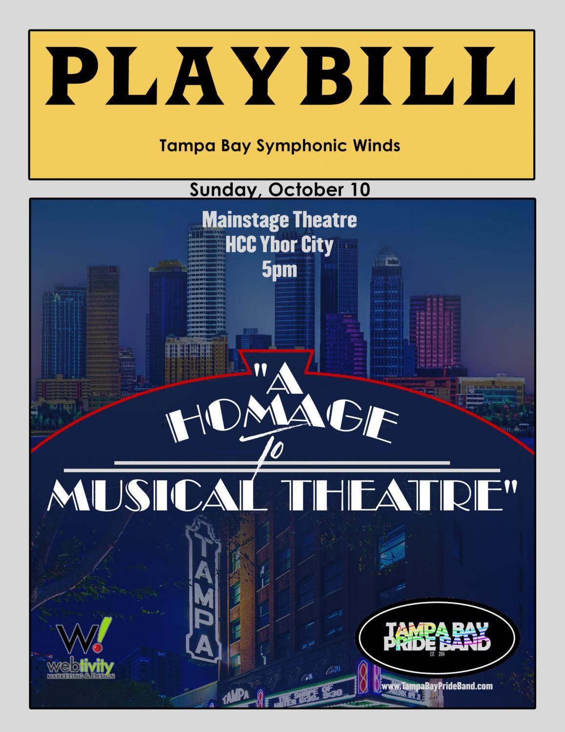 Playbill: A Homage to Musical Theatre