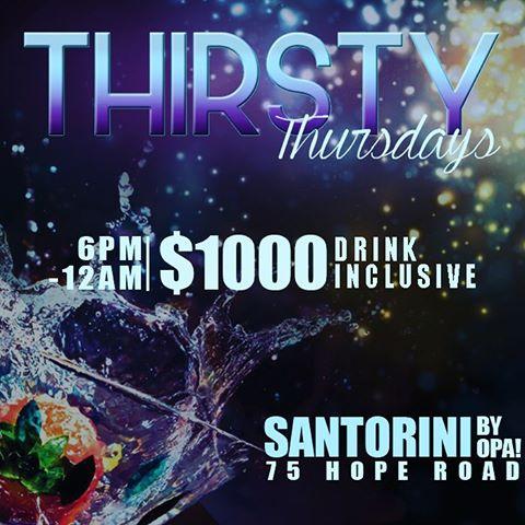 Thirsty Thursdays @ Opa