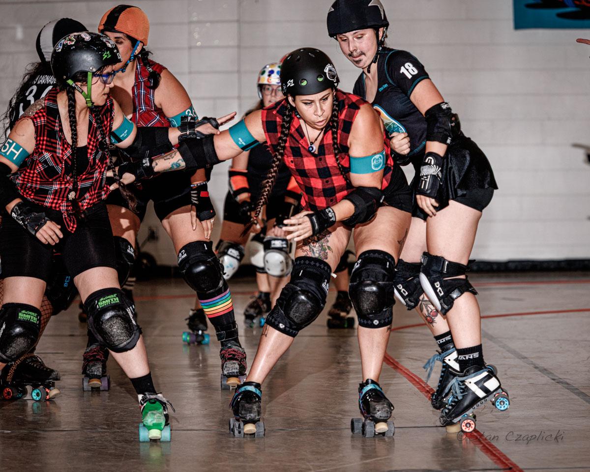 Sunshine City Roller Derby - Schoolyard Smackdown - August Bout