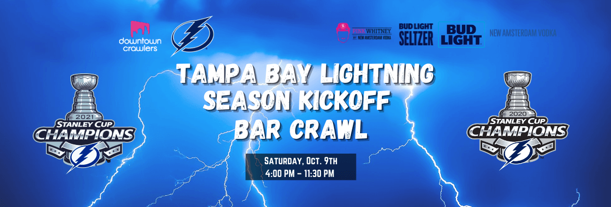Tampa Bay Lightning Season Kickoff Bar Crawl