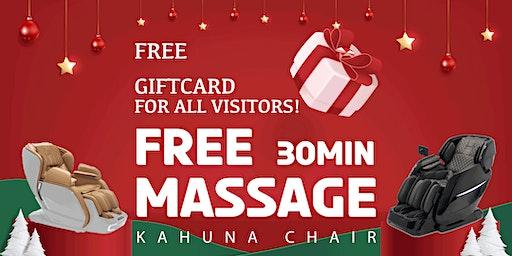 Free Chair Massage + Free Starbucks Gift Card($10)