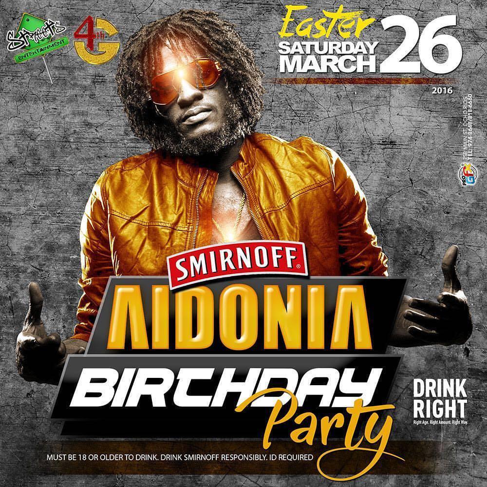 Aidonia Birthday Party