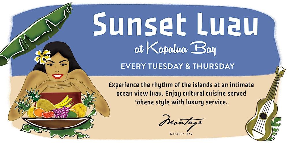 Sunset Luau at Kapalua Bay