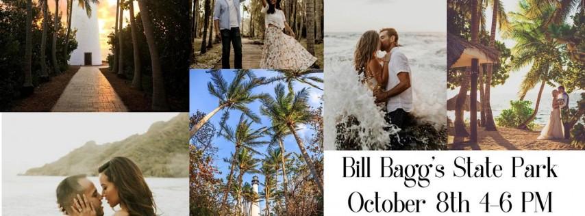 Bill Bagg's State Park Elopement + Intimate Ocean 2 Part Styled Shoot
