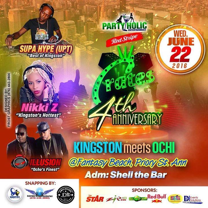 Crates 4th Anniversary