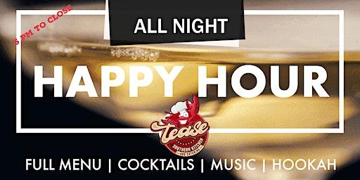 ALL NIGHT HAPPY HOUR W/ AFRO-BEATS