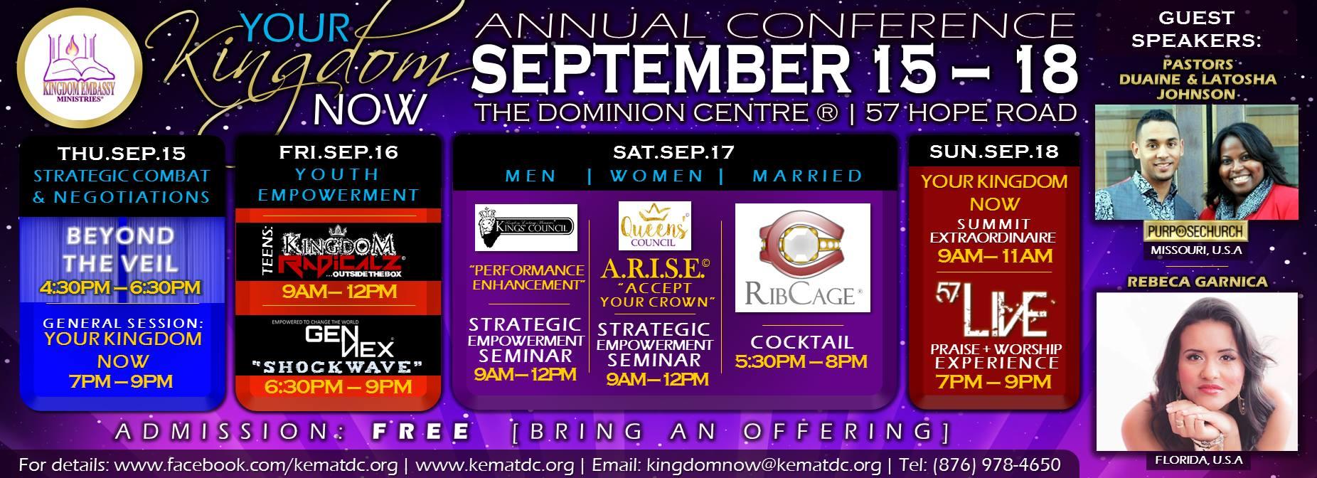 Your Kingdom Now 2016