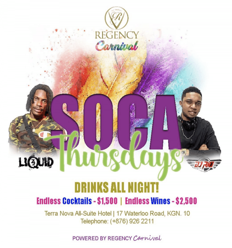 Carnival: Soca Thursdays