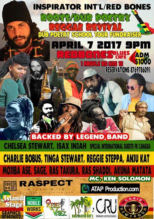 Roots Dub Poetry Reggae Revival