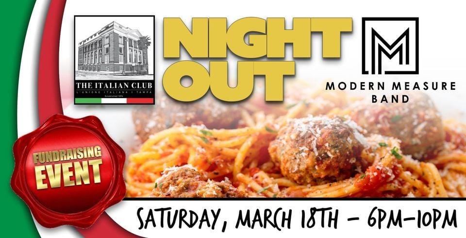 NIGHT OUT Fundraiser with Modern Measure Band