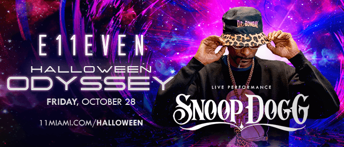 Halloween Weekend ft. Snoop Dogg
Fri Oct 28, 8:00 PM - Sat Oct 29, 10:00 AM
in 9 days