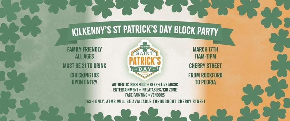 Kilkenny’s Saint Patrick’s Day Block Party 2023