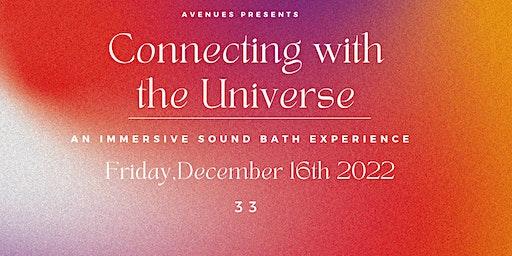 Connecting with the Universe: An Immersive Sound Bath Experience