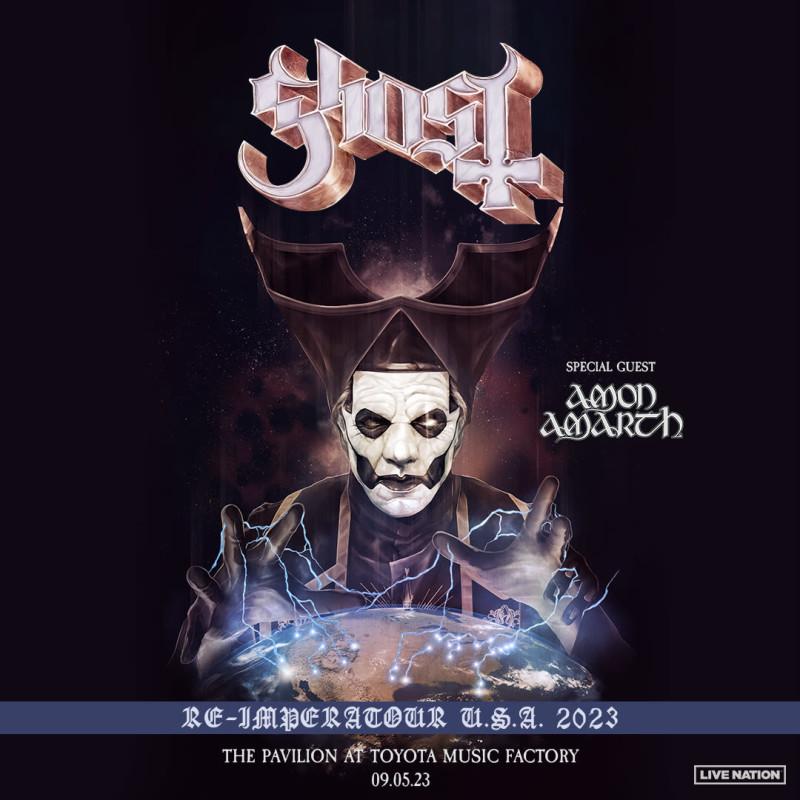 Ghost Re-Imperatour U.S.A. with Amon Amarth