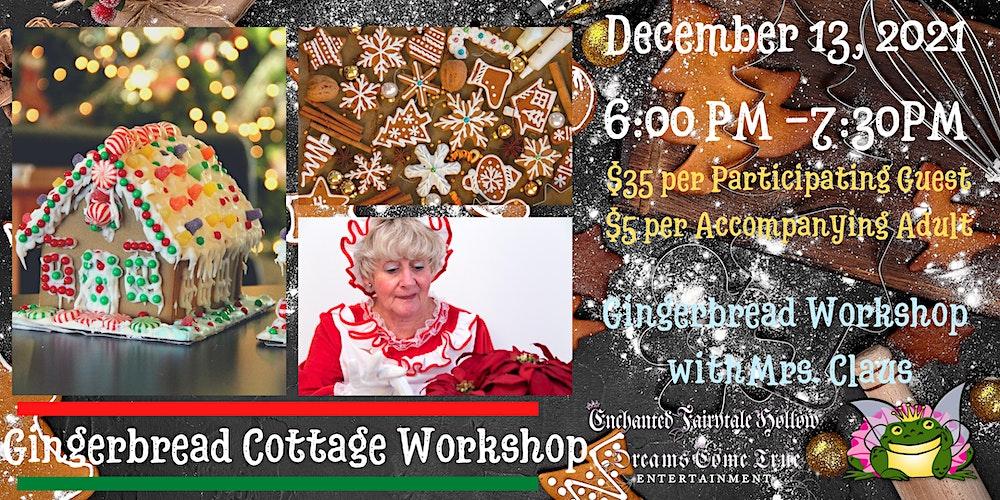 Sweet Treats on this Enchanted Street: Magical Gingerbread Cottage Workshop