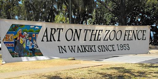 Art Show! Art on the Zoo Fence