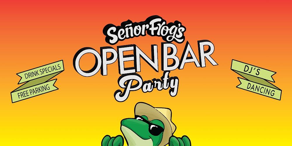 Sunday Funday ~OPEN BAR~ Party at Señor Frogs!