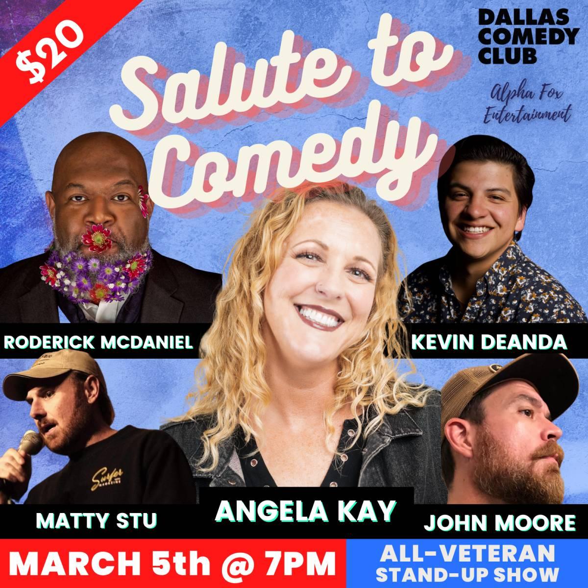 Salute to Comedy: A Veteran Benefit Show!