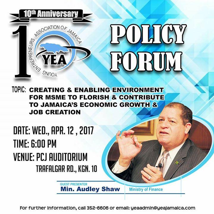 YEA Policy Forum