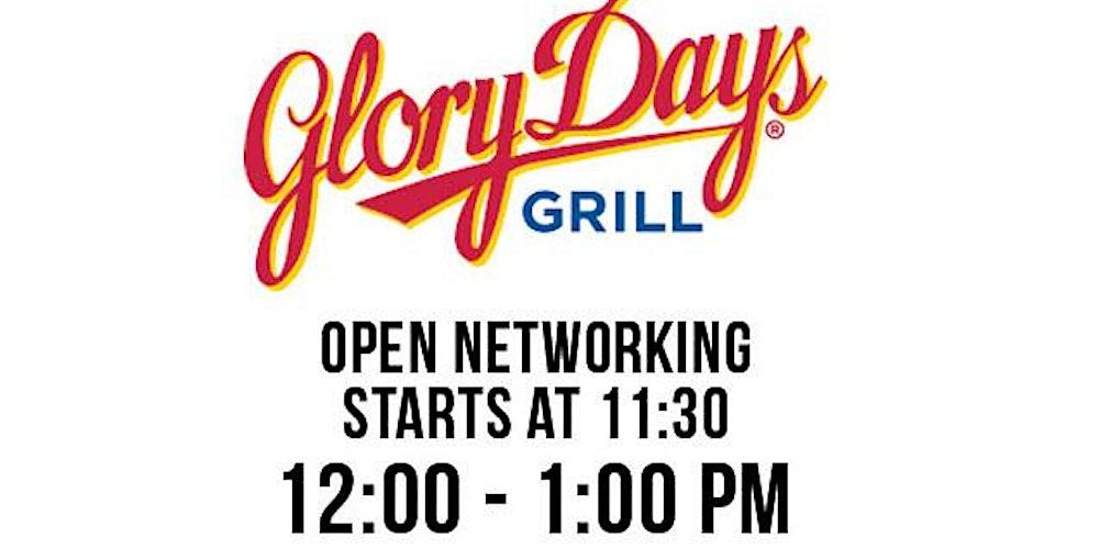 11:30AM Wednesday Carrollwood Professional Networking at Glory Days Grill!