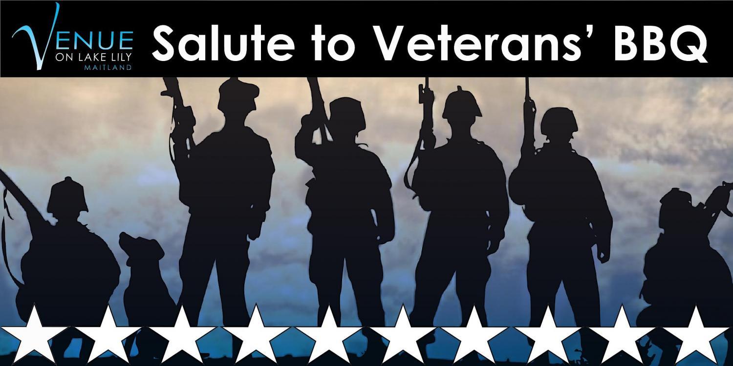 Salute to Veterans BBQ
Thu Nov 10, 5:00 PM - Thu Nov 10, 9:00 PM
in 6 days