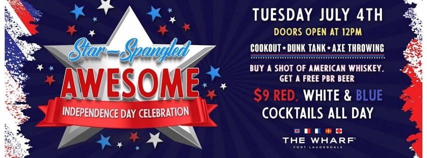 STAR-SPANGLED AWESOME: INDEPENDENCE DAY CELEBRATION AT THE WHARF FTL!