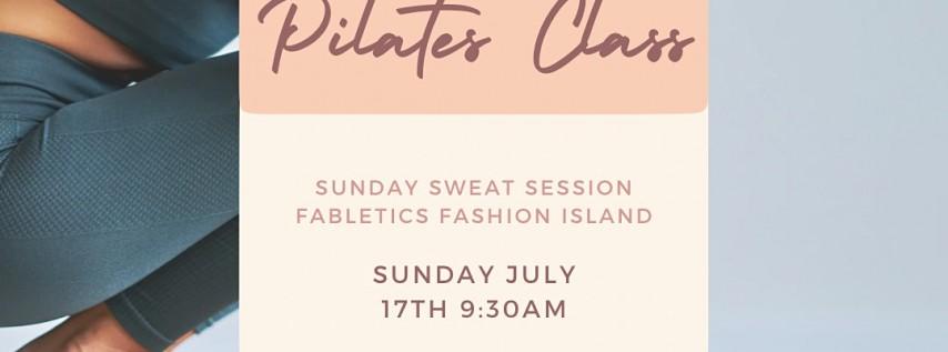 Summer Sunday Sweat Session with Co-Op Pilates