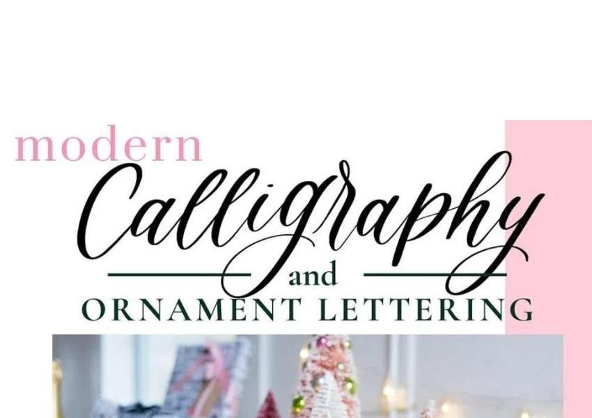 Beginner Calligraphy &#038; Ornament Lettering at William Price Distilling!