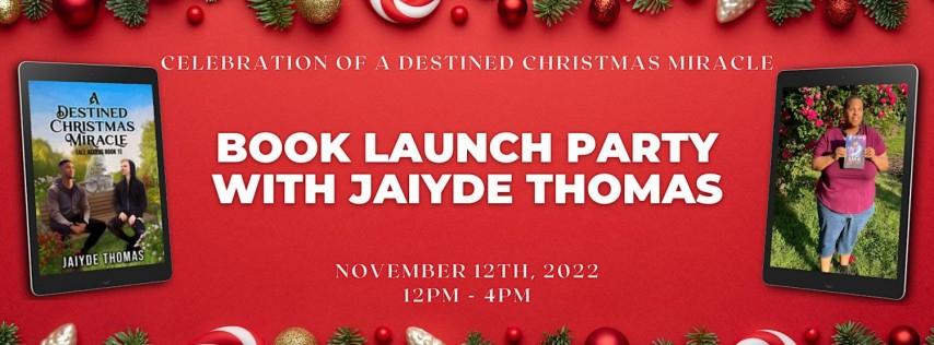 Celebration of a destined christmas miracle - book launch
