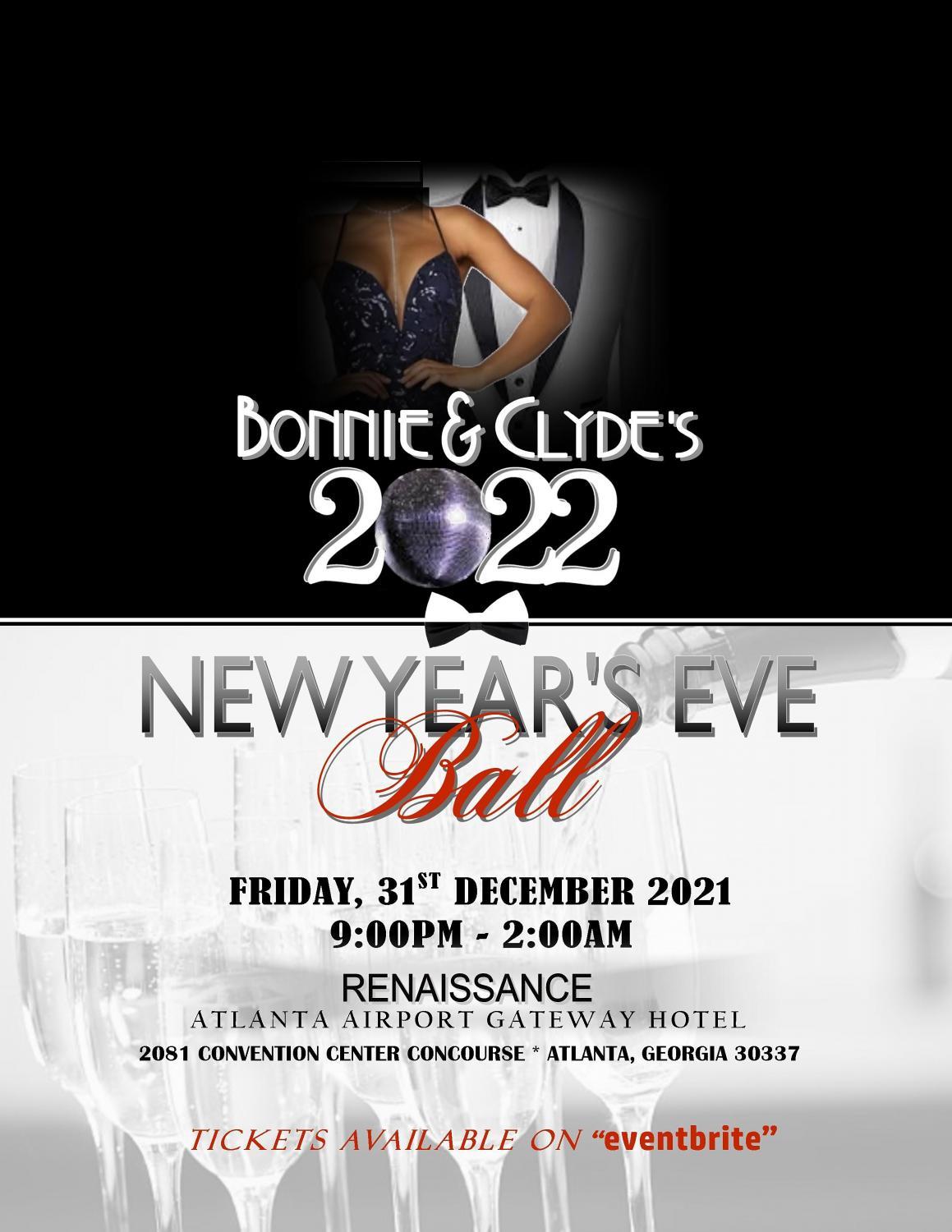 Bonnie & Clyde's 2022 New Year's Eve Ball