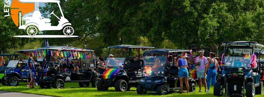 Dunedin Pride Golf Cart Parade