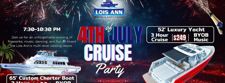 4th of July Fireworks Cruise in Fort Lauderdale Hollywood, Florida