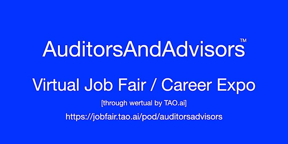 #Auditors and #Advisors Virtual Job Fair / Career Expo Event #Miami