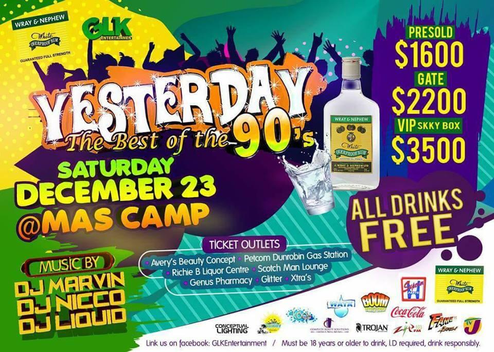 Yesterday Best of the 90s