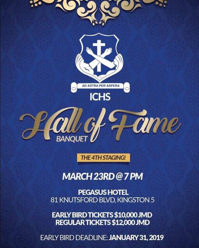 ICHS HALL OF FAME BANQUET