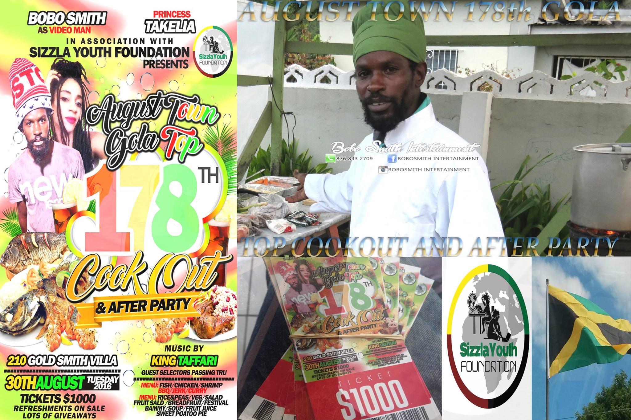 August Town Gola Top 178 Cookout After Party