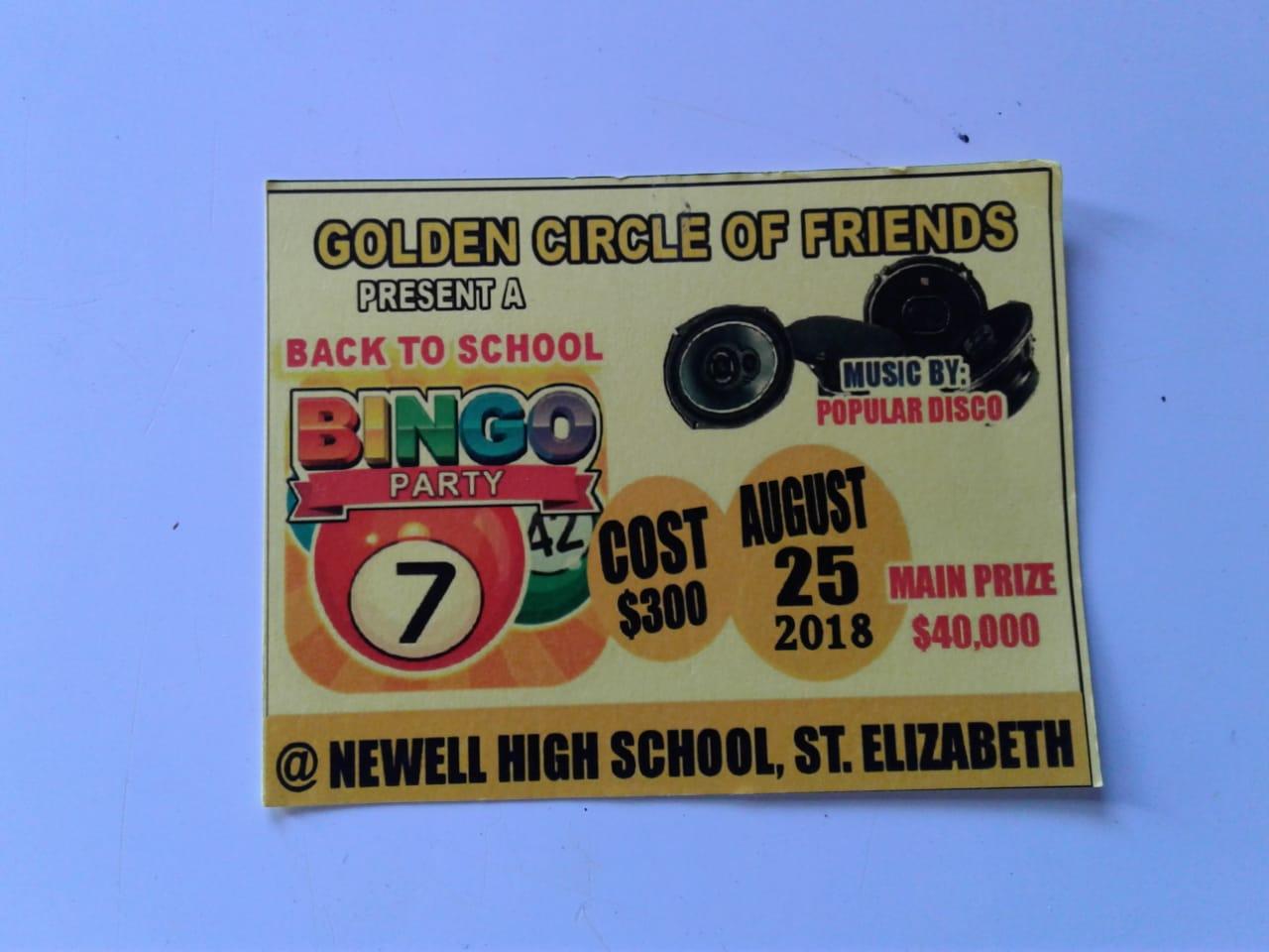 Back to School Money Bingo