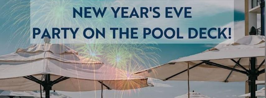 New year's eve party on the pool deck!