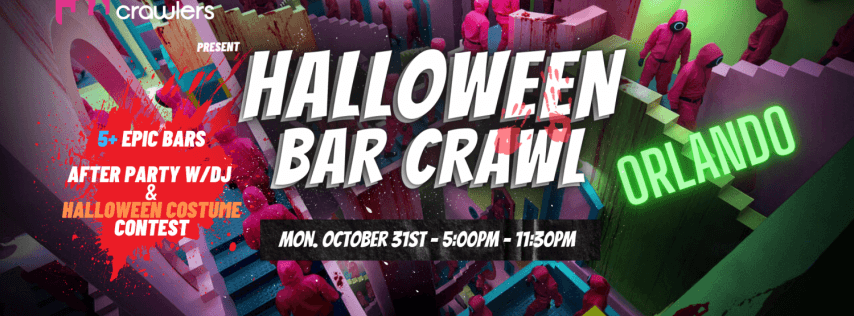 Halloween Bar Crawl 10/31 - Orlando