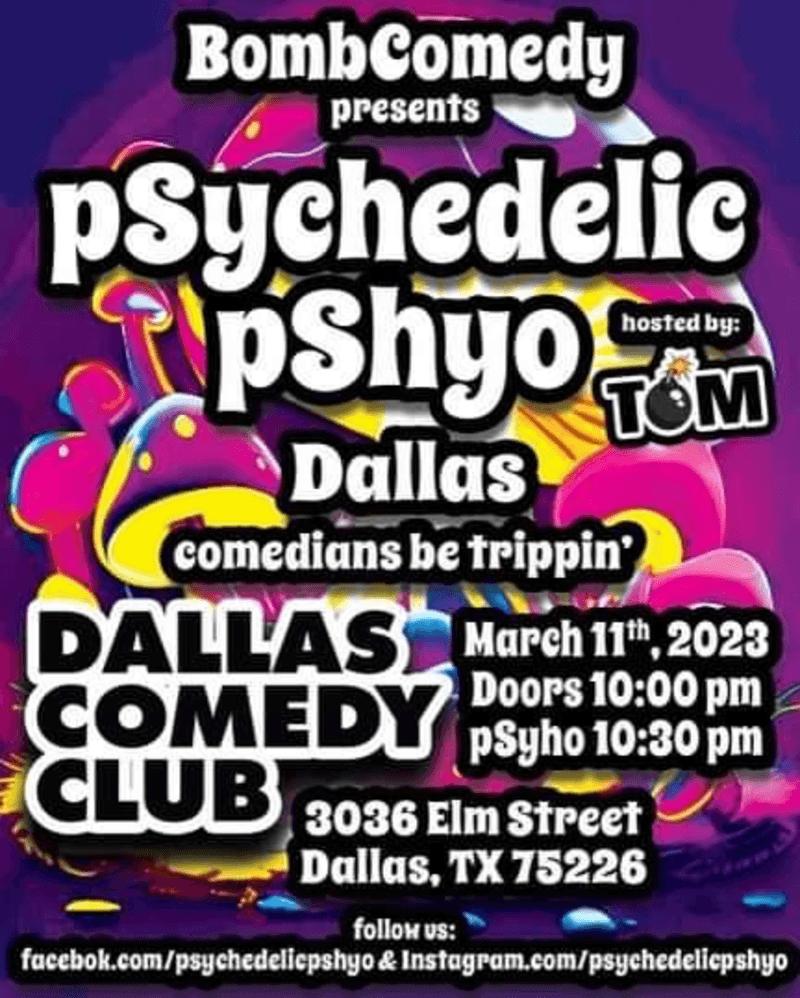 The pSychedelic pShyo Stand-up Show!