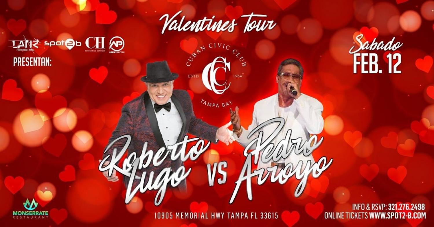 Roberto Lugo & Pedro Arroyo Valentines Tour en Tampa