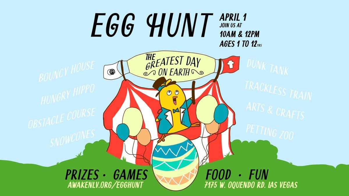 Egg Hunt - The Greatest Day on Earth  (circus theme)