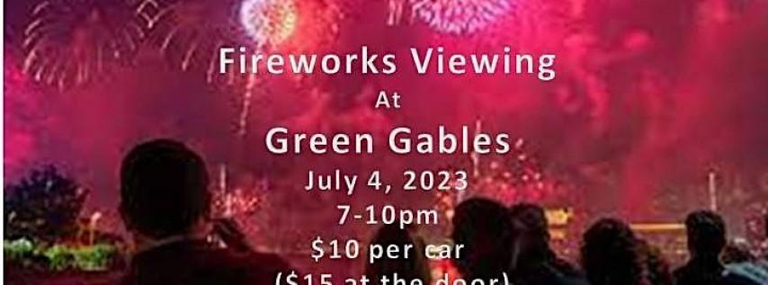 Green Gables 4th of July Fireworks Viewing