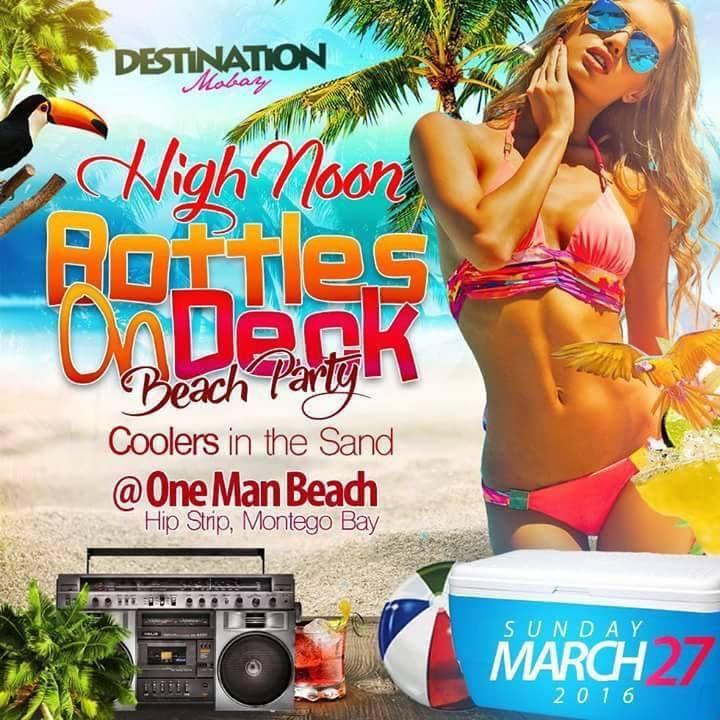 High Noon Bottles on Deck - Destination Mobay