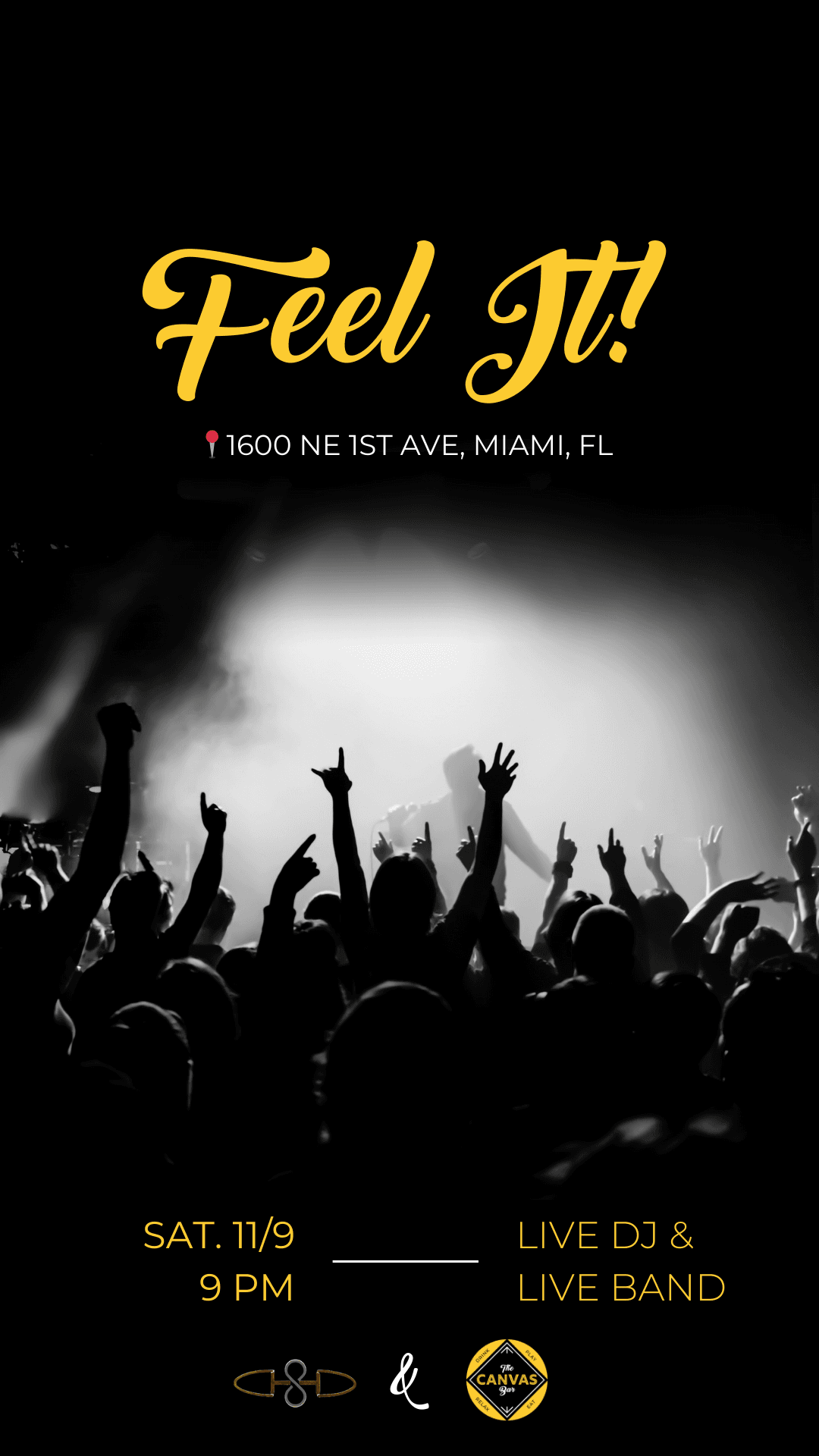 Feel It! Live DJ & Band at The Canvas Bar