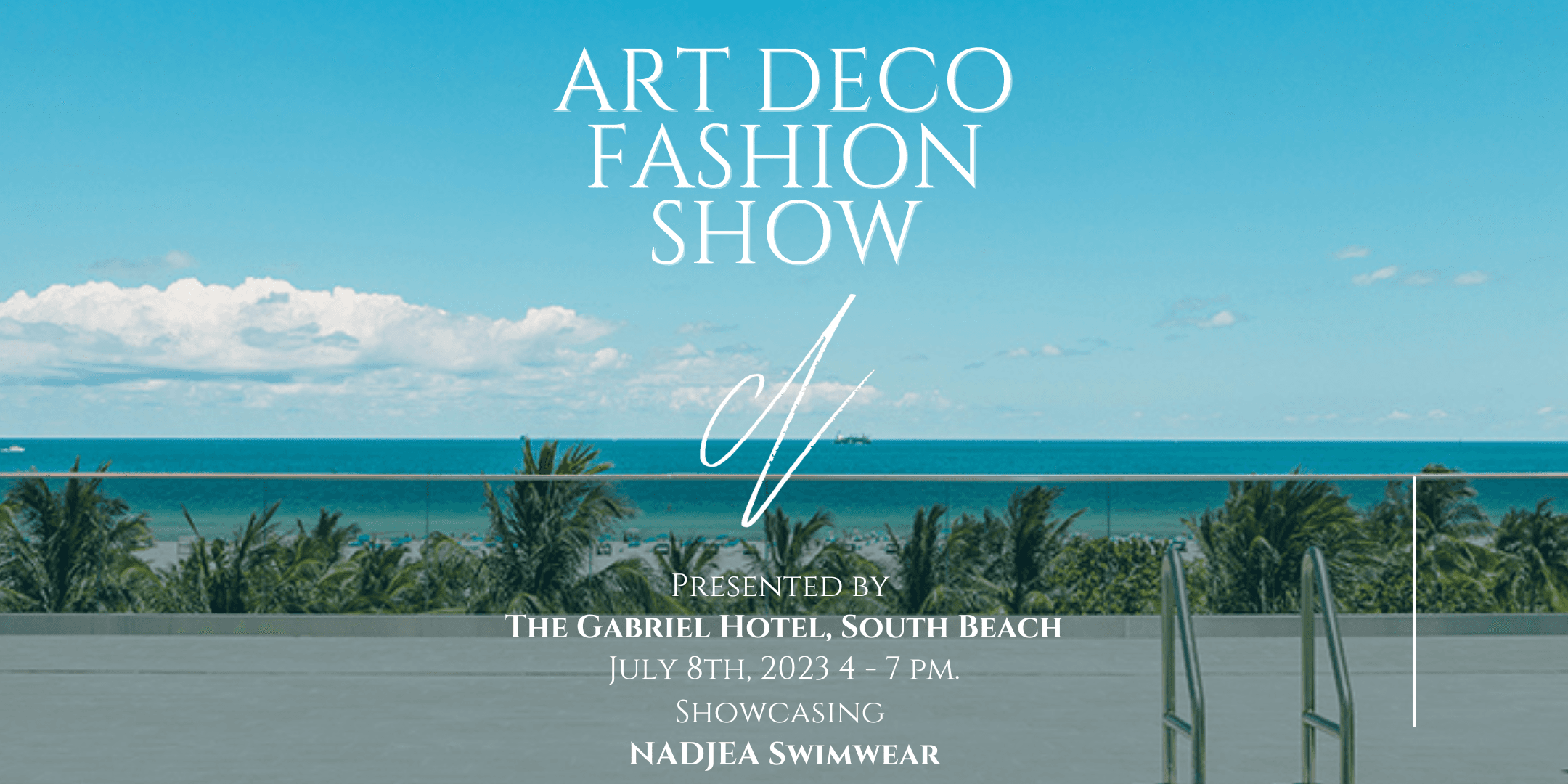 Art Deco Fashion Show At The Gabriel South Beach