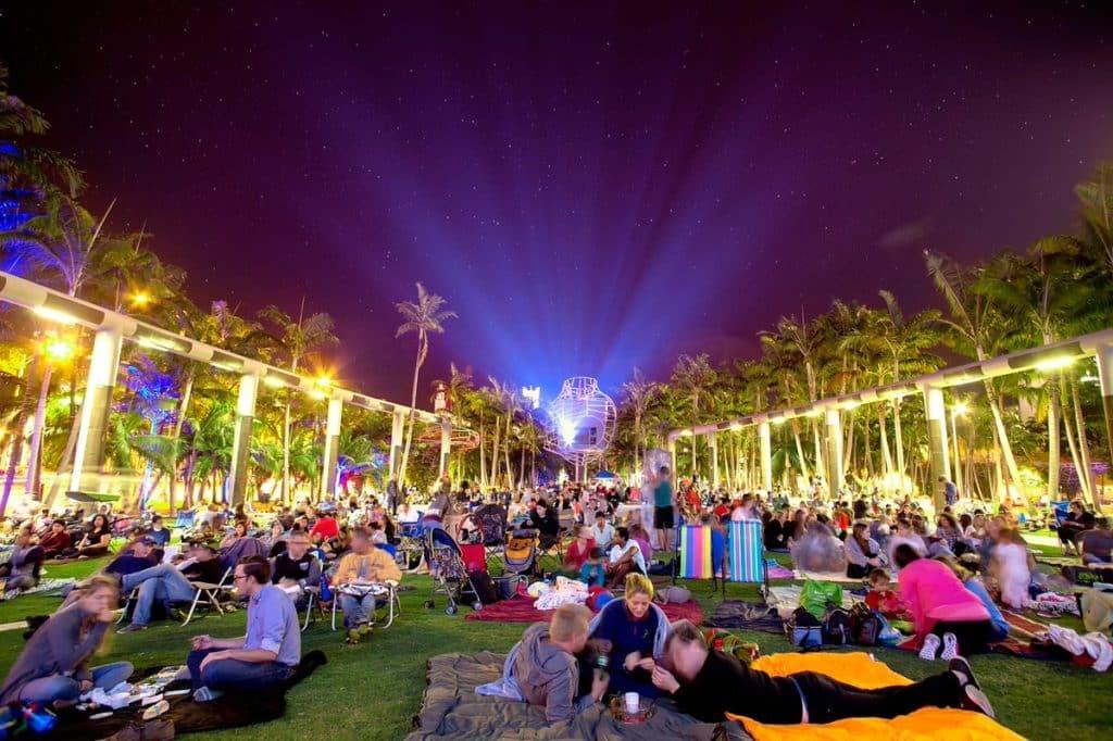SoundScape Park Cinema Series on Lincoln Road