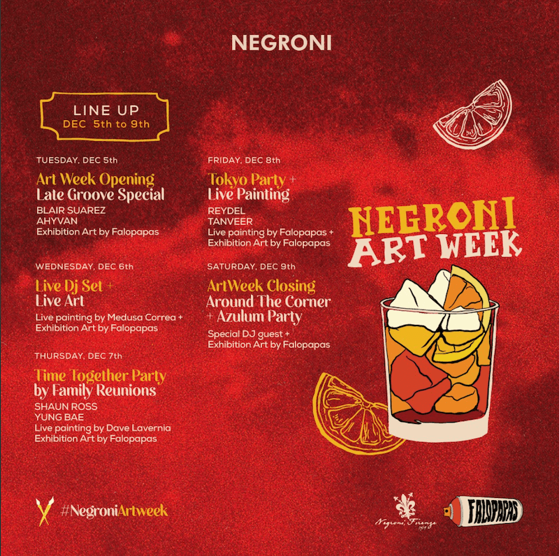 Miami Art Week Celebrations at Negroni Midtown